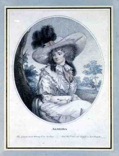 Almeida, indgraveret af kunstneren, pub. af Prattent af William Ward