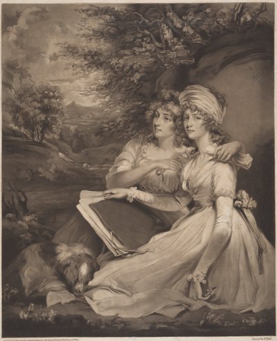 Sir Thomas Frankland Barts døtre. af William Ward