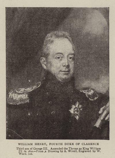 William Henry, fjerde hertug af Clarence af William Ward