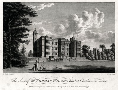 Sædet for Sir Thomas Wilson Bart i Charlton i Kent, 1776 af William Watts