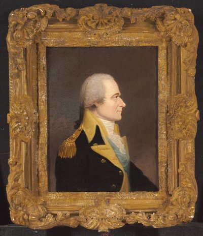 Portræt af Alexander Hamilton, ca. 1800 af William Weaver