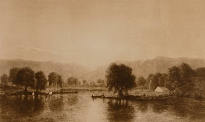 (Vand- og kvægscenen) af William Wellstood