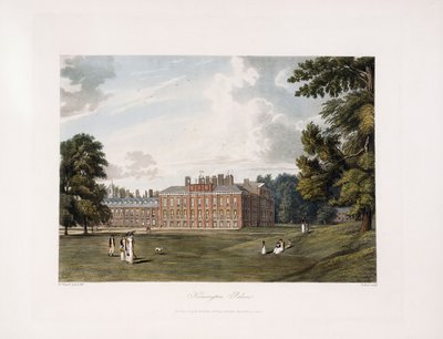 Kensington Palace, 1819 af William Westall