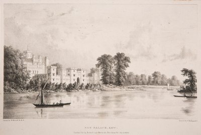 New Palace, Kew af William Westall