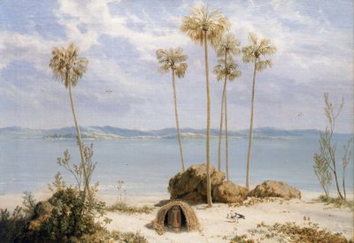 Udsigt over Edward Pellew-øgruppen i Carpenteria-bugten (Australien), Northern Territories, december 1802, under Matthew Flinders