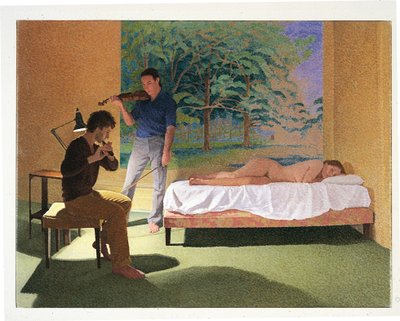 Figurer med et Landskab af William Wilkins