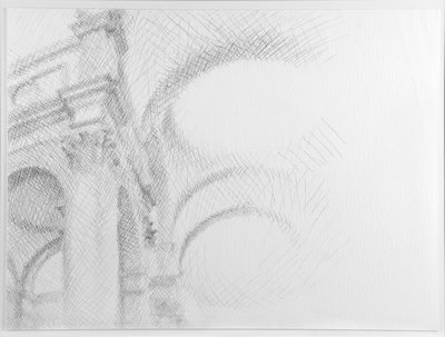San Salvador, Venedig, 2007 (blyant på papir) af William Wilkins