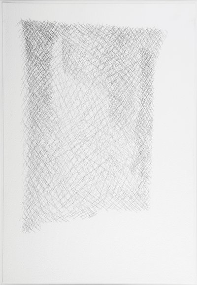Sotoportego med figur, Venedig, 2008 (blyant på papir) af William Wilkins