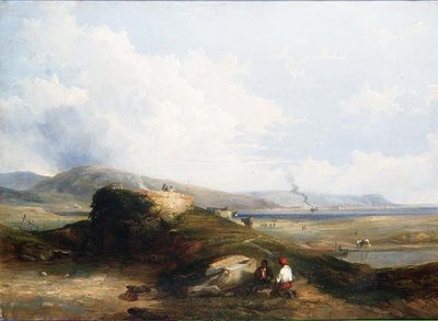 Mount Batten Castle, Plymouth af William Williams