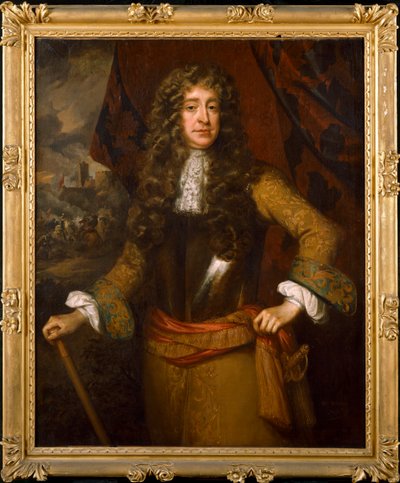 Ukendt mand kaldet William III (olie på lærred) af William Wissing or Wissmig