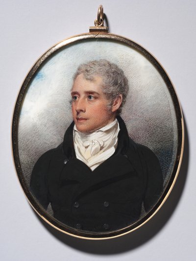 Portræt af Sandford Peacocke, 1801. af William Wood