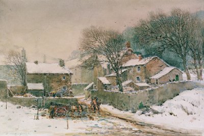 Heysham om vinteren af William Woodhouse