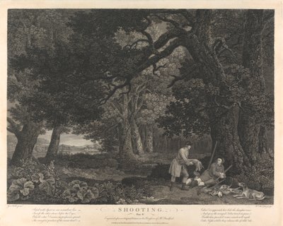 Skydning, Tavle IV af William Woollett