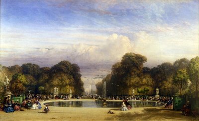 Tuilerierne, Paris af William Wyld