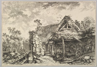 Kvinde, der bærer en spand. af William Wynne Ryland
