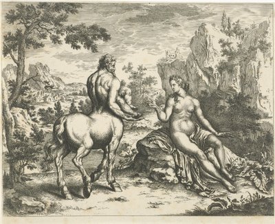 Ocyrhoe forudsiger Chirons og Asclepius