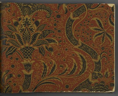 Tapetprøvebog, før 1917 (tryk) af William and Company Morris