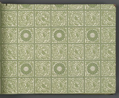 Tapetprøvebog, før 1917 (tryk) af William and Company Morris