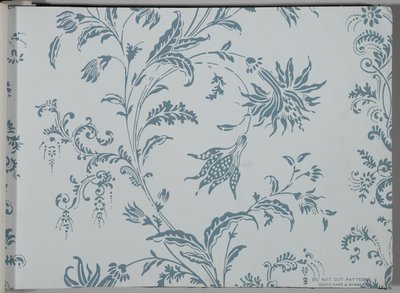 Tapetprøvebog, før 1917 (tryk) af William and Company Morris