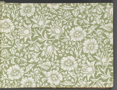 Tapetprøvebog, før 1917 (tryk) af William and Company Morris
