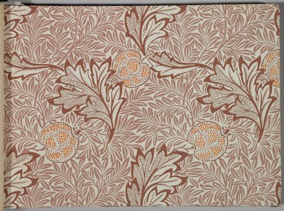 Tapetprøvebog, før 1917 (tryk) af William and Company Morris