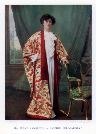 Dame Irene Vanbrugh, engelsk skuespillerinde, 1901 af William and Daniel Downey