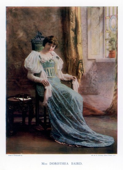 Dorothea Baird, engelsk scene- og filmskuespillerinde, 1901. af William and Daniel Downey