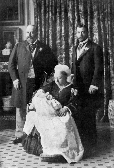 Fire generationer af kongefamilien, 1894. af William and Daniel Downey