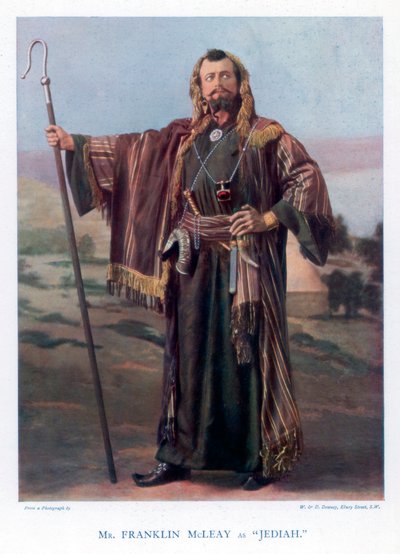 Franklin McLeay, canadisk skuespiller, 1901. af William and Daniel Downey
