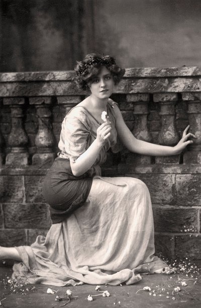 Gabrielle Ray 1883-1973, engelsk skuespillerinde, 1900-tallet. af William and Daniel Downey