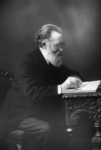 Justin McCarthy 1830-1912, irsk politiker, historiker og romanforfatter, 1893. af William and Daniel Downey