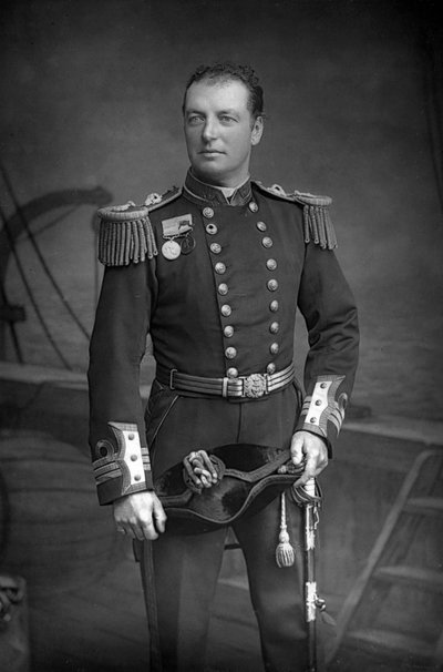 Lord Charles Beresford 1846-1919, britisk admiral og medlem af parlamentet, 1890. af William and Daniel Downey