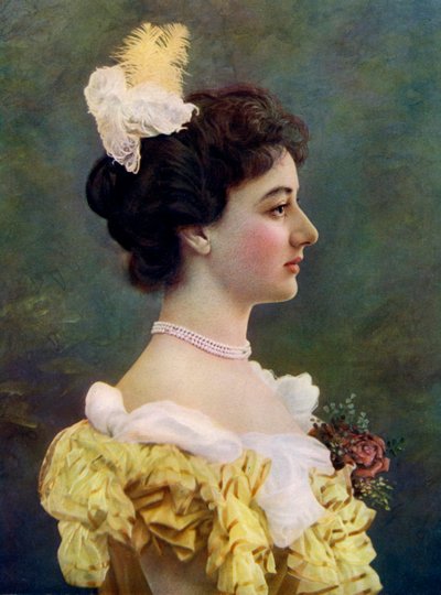 Maud Hoffman, skuespillerinde, 1899-1900. af William and Daniel Downey