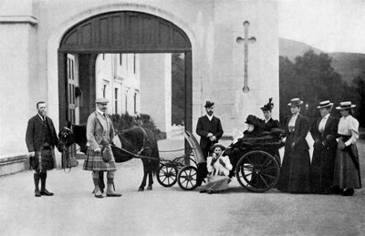 Czarerne besøger Balmoral, 1896. af William and Daniel Downey