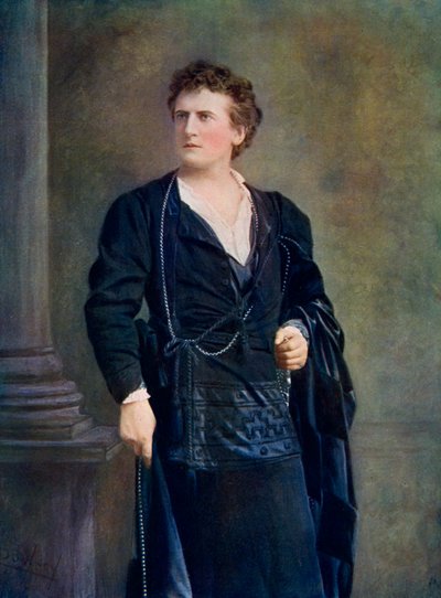 Wilson Barrett 1846-1904, engelsk skuespiller, teaterchef og dramatiker, 1899-1900. af William and Daniel Downey