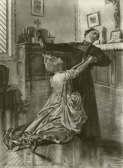 Manon, akt III scene iii (dybtryk) af William de Leftwich Dodge