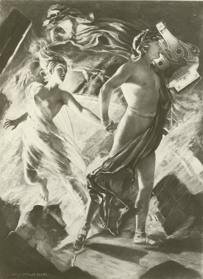 Orpheus og Eurydice, akt IV scene i (dybtryk) af William de Leftwich Dodge