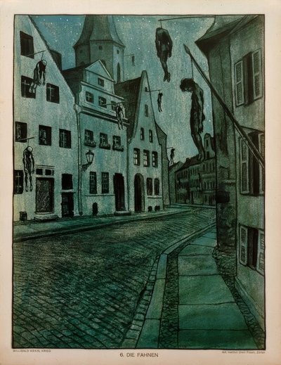 W.Krain, flagene af Willibald Krain