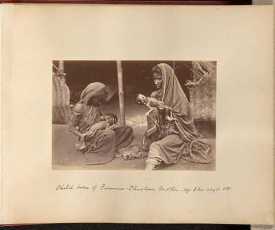 Barn født af sultramt mor - Alder: 3 måneder, vægt: 3 pund. af Willoughby Wallace Hooper