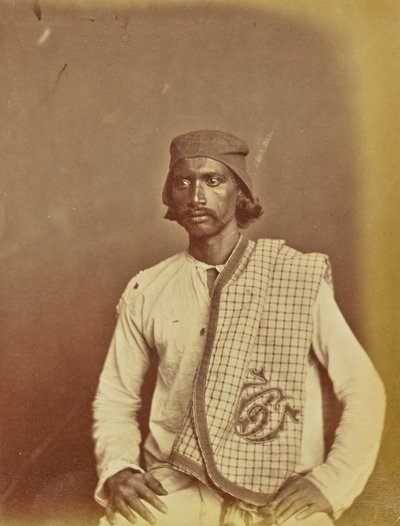 [Portræt af en mand] af Willoughby Wallace Hooper