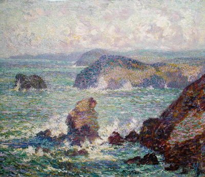 Marine, ca. 1907 (olie på lærred) af Willy Schlobach
