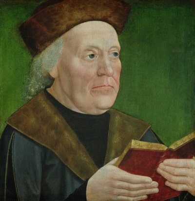 Borgmester Hermann Langenbeck, ca. 1515 (olie på egetræspanel) af Wilm Dedecke