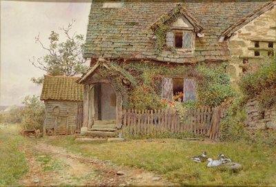 Sommerhus ved Mansell Lacy nær Hereford af Wilmot Pilsbury