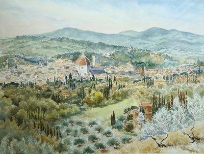 191 Fra Villa Bellagio - klar morgen af Wilson Clive