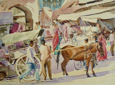 680 klokketårnsmarked, Jodhpur af Wilson Clive