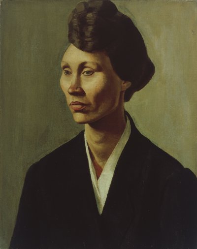 Portræt af en ung kvinde af Winifred Knights