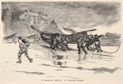 En kulskitse, fra The Century Magazine, november 1883 af Winslow Homer