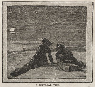 Et Littoral Life, 1879. af Winslow Homer