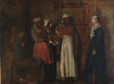 Besøg af den gamle herskerinde af Winslow Homer