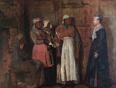 Besøg af den gamle herskerinde af Winslow Homer